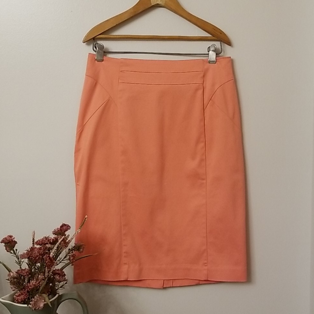 Worthington coral pencil skirt